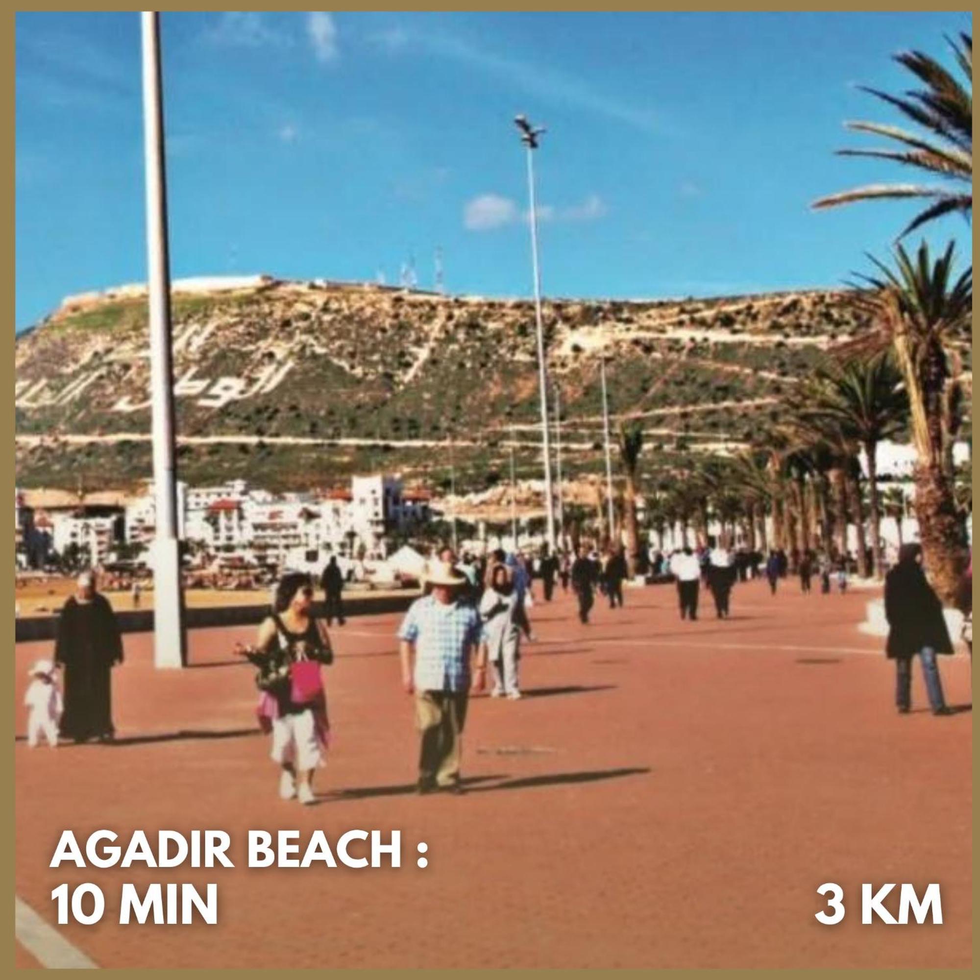 La Casa Boheme - Cozy Bohemian Retreat In Agadir Leilighet Eksteriør bilde